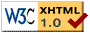 This website uses validated XHTML.