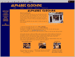 Alphabet Clothing Ltd Website
